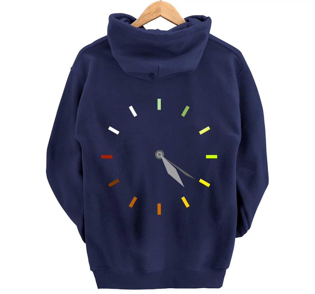 420 I CBD I Clock Time Marijuana Stoner Pullover Hoodie