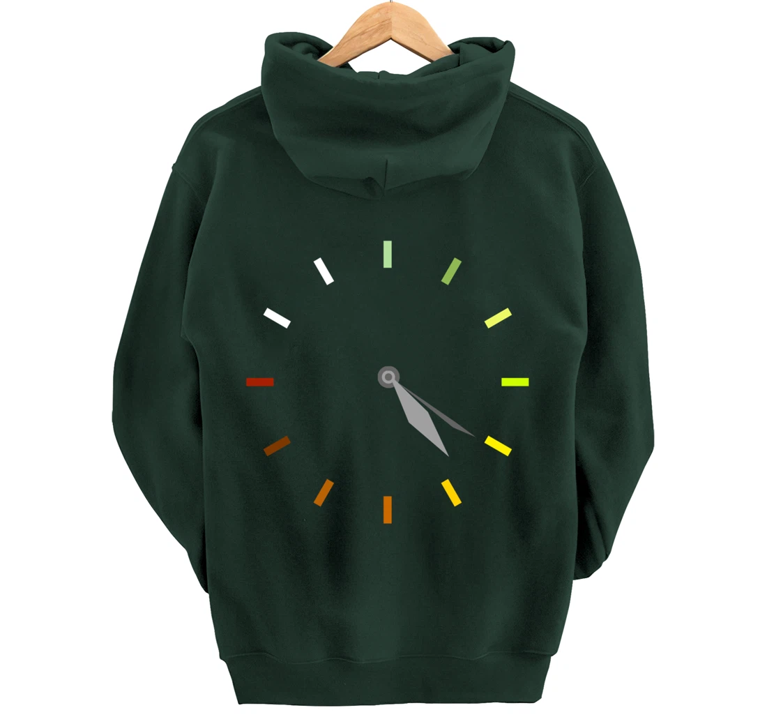 420 I CBD I Clock Time Marijuana Stoner Pullover Hoodie