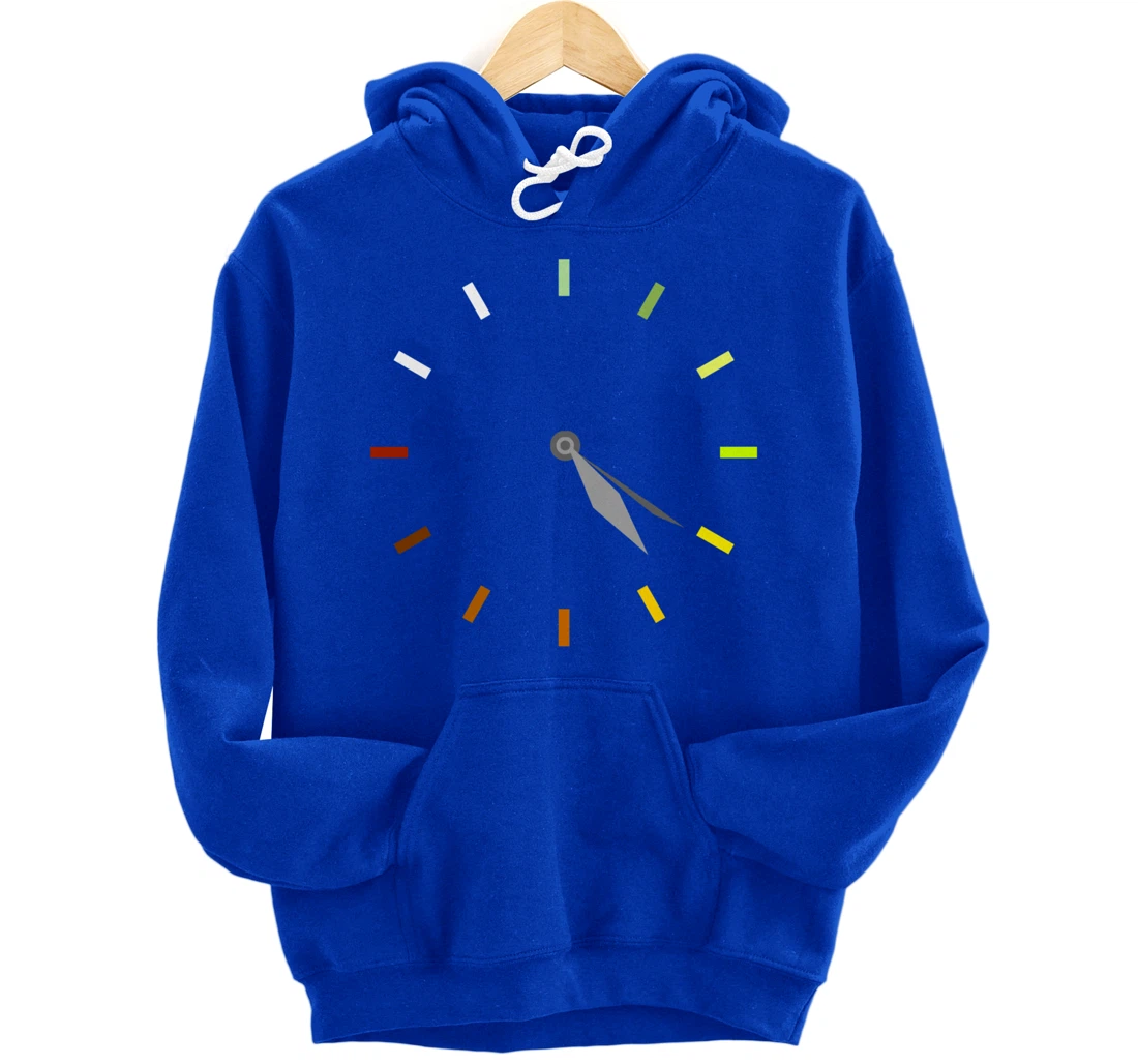 420 I CBD I Clock Time Marijuana Stoner Pullover Hoodie