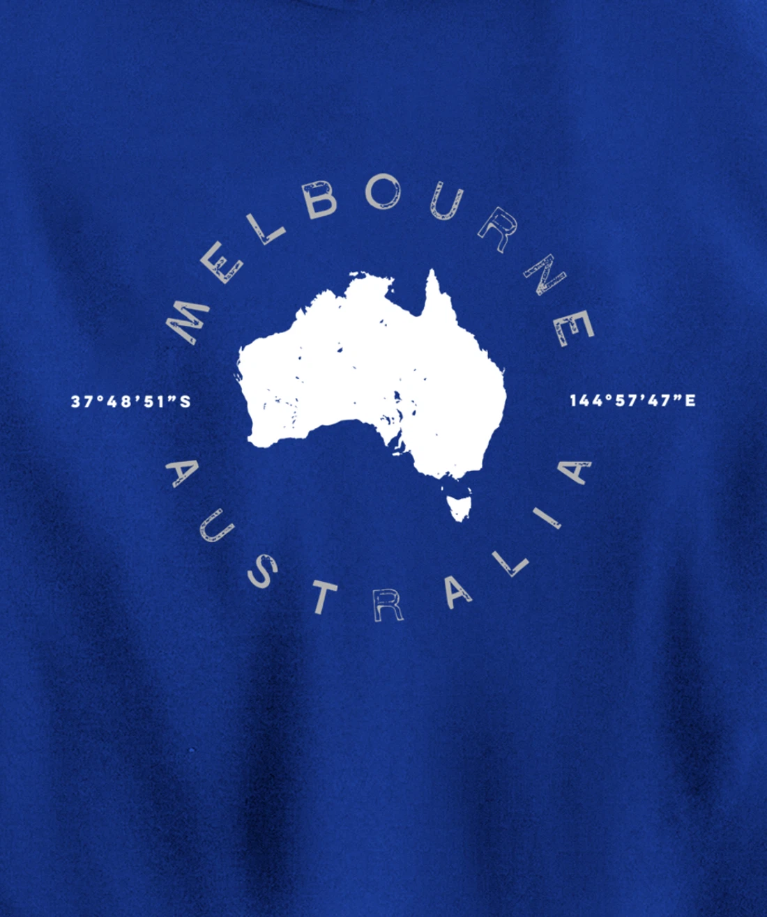 Melbourne Australia Retro Vintage Graphic Pullover Hoodie