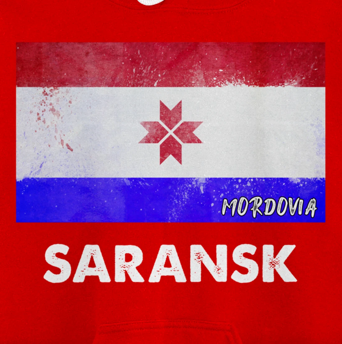 Saransk Mordovia Pullover Hoodie