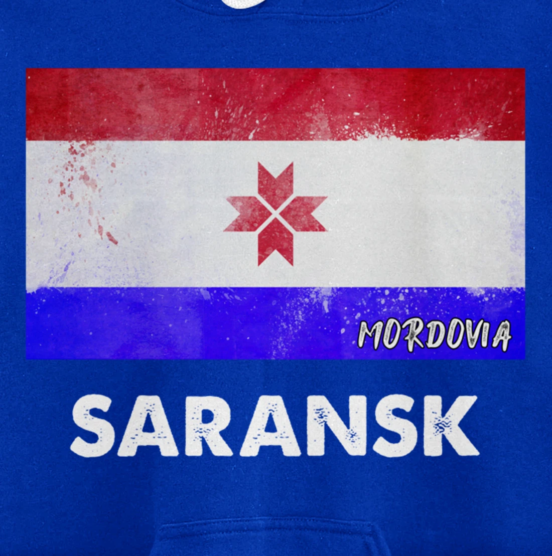 Saransk Mordovia Pullover Hoodie