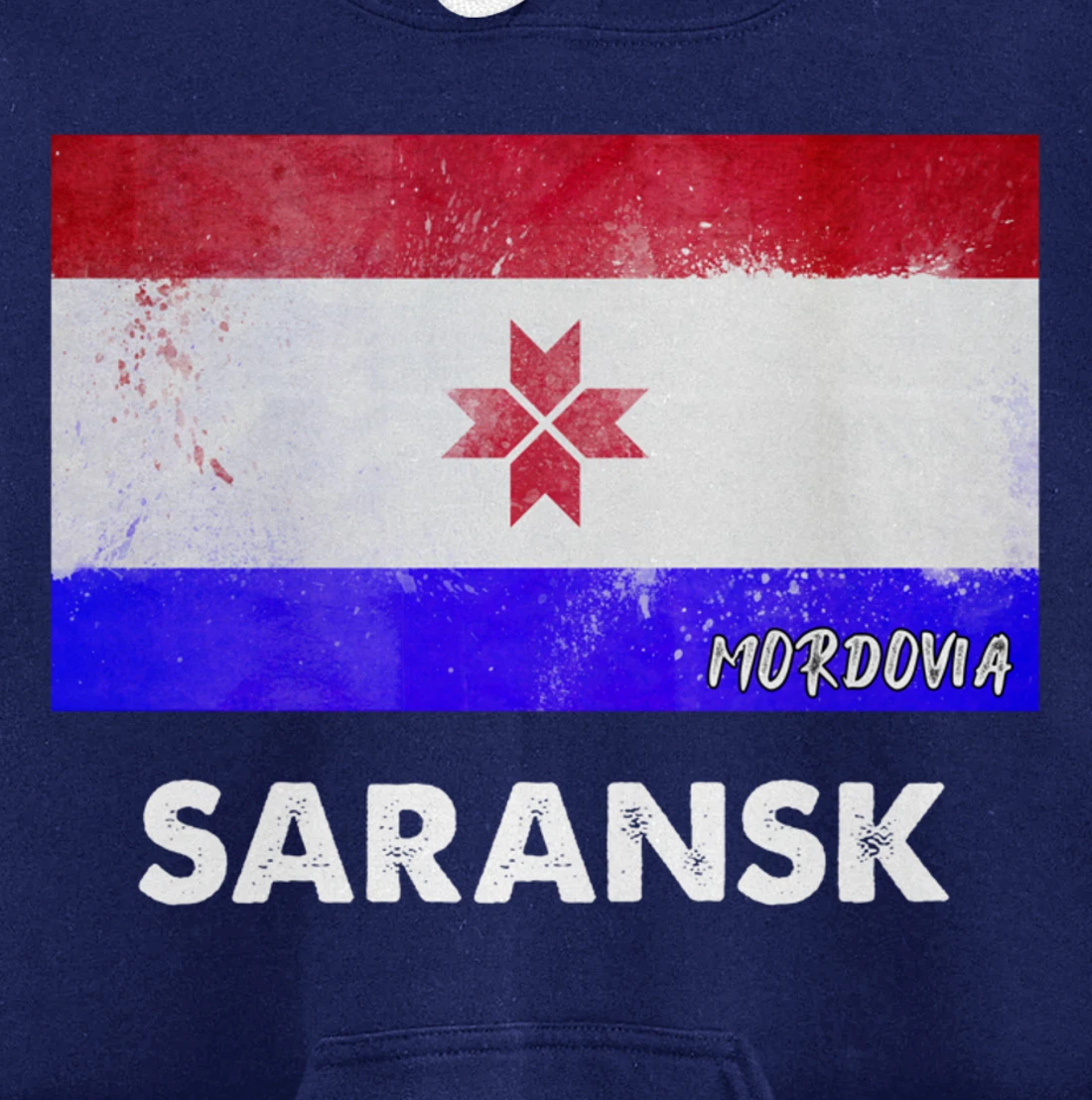 Saransk Mordovia Pullover Hoodie