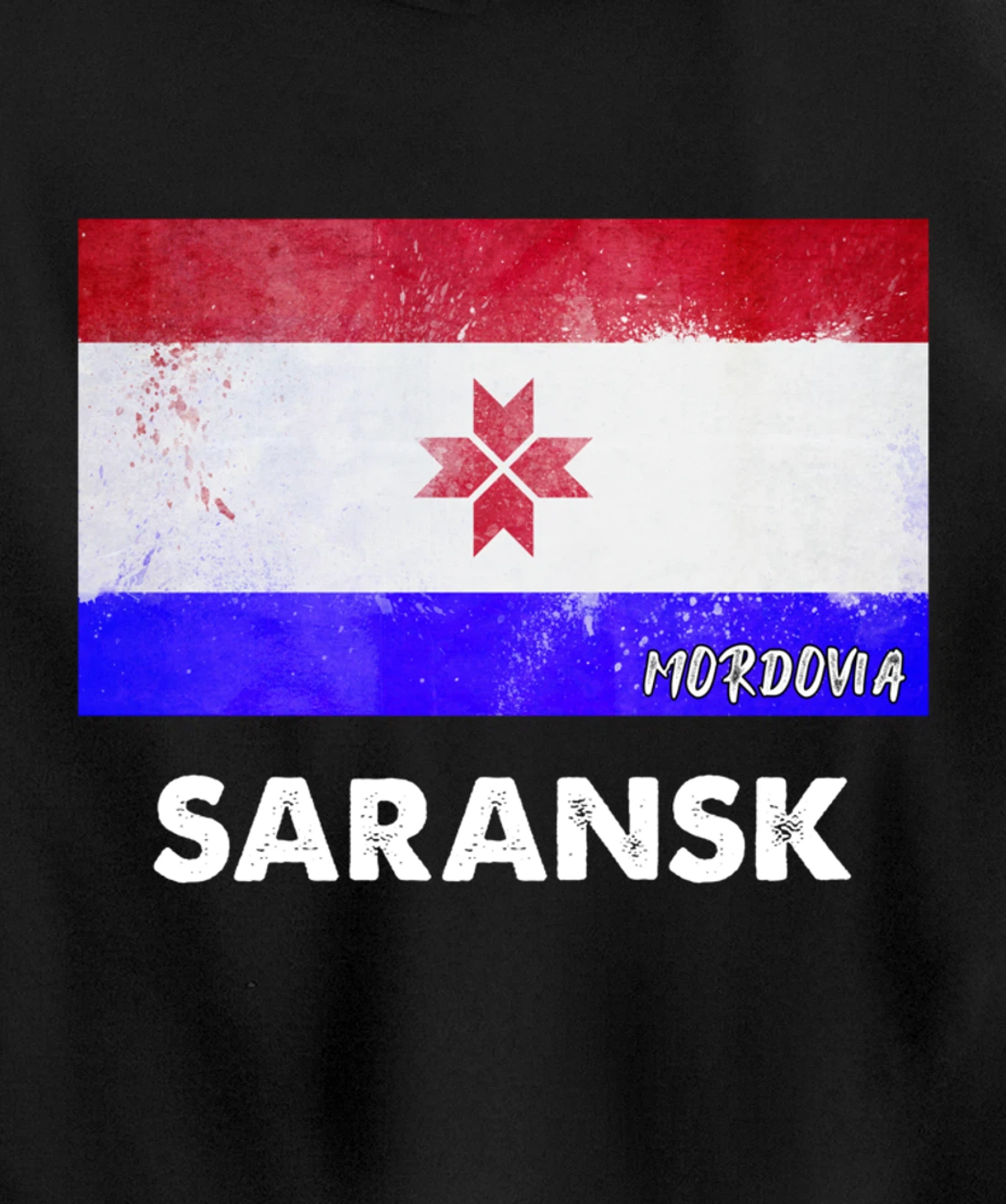 Saransk Mordovia Pullover Hoodie