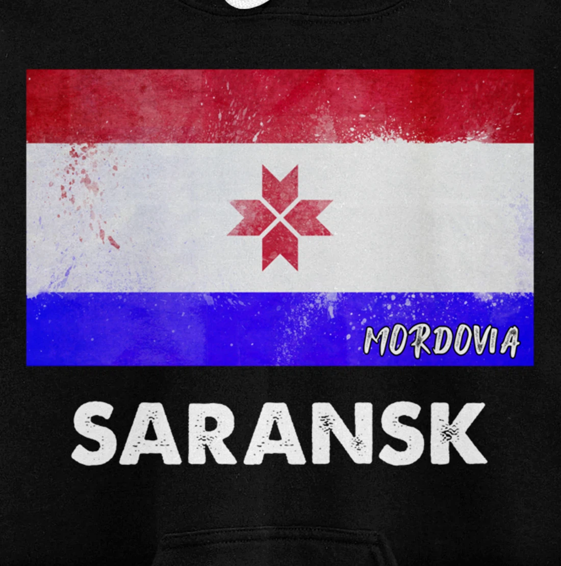 Saransk Mordovia Pullover Hoodie