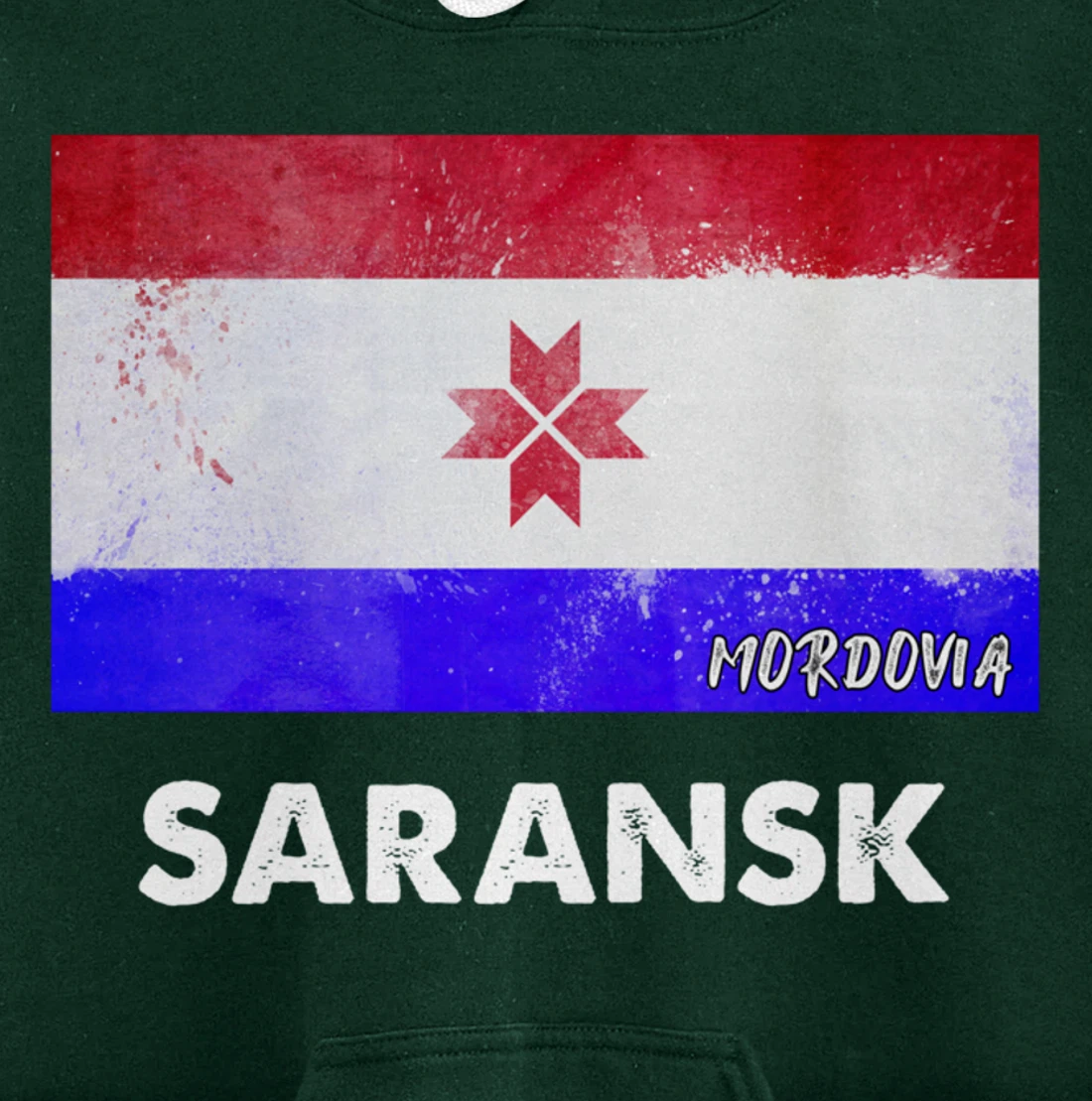 Saransk Mordovia Pullover Hoodie