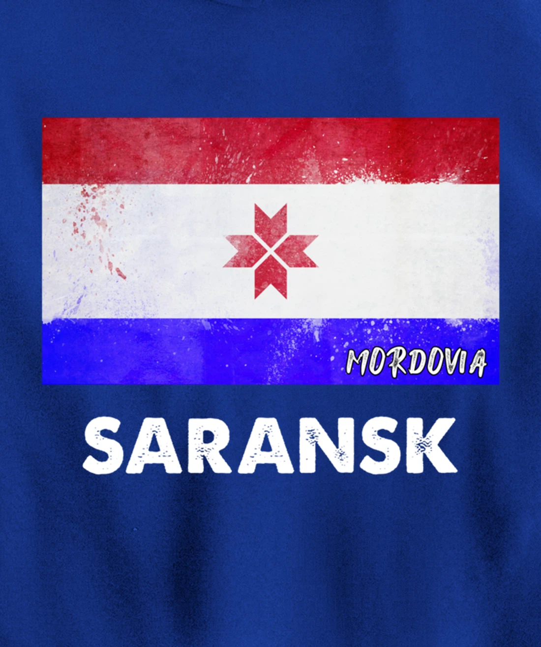 Saransk Mordovia Pullover Hoodie