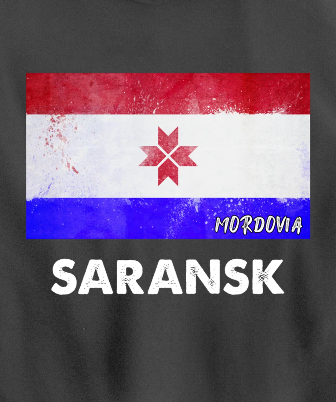 Saransk Mordovia Pullover Hoodie