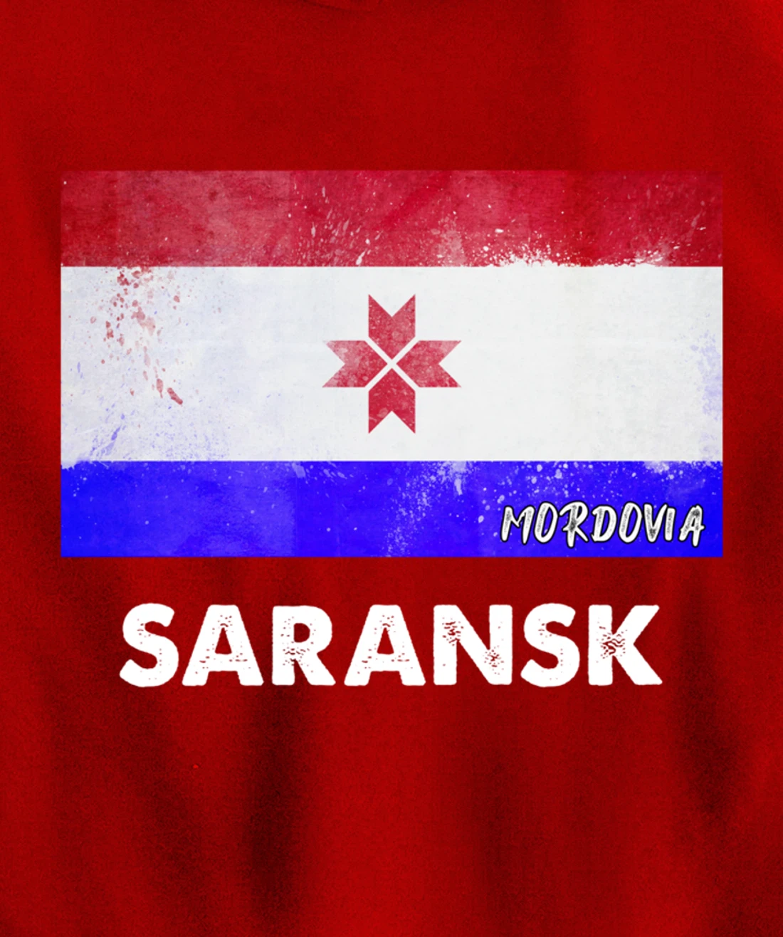Saransk Mordovia Pullover Hoodie