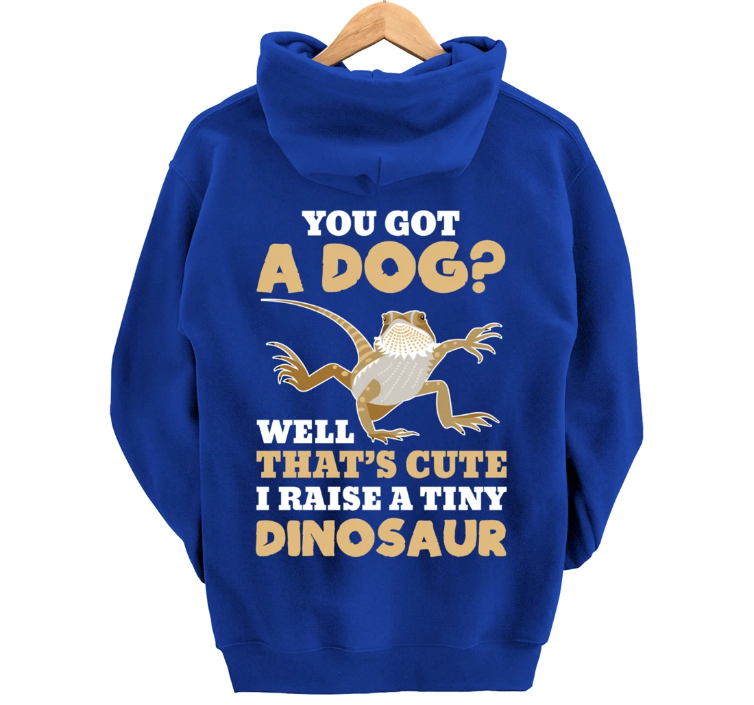 Bearded Dragon Funny Reptile Lizard Lover Gift Pullover Hoodie