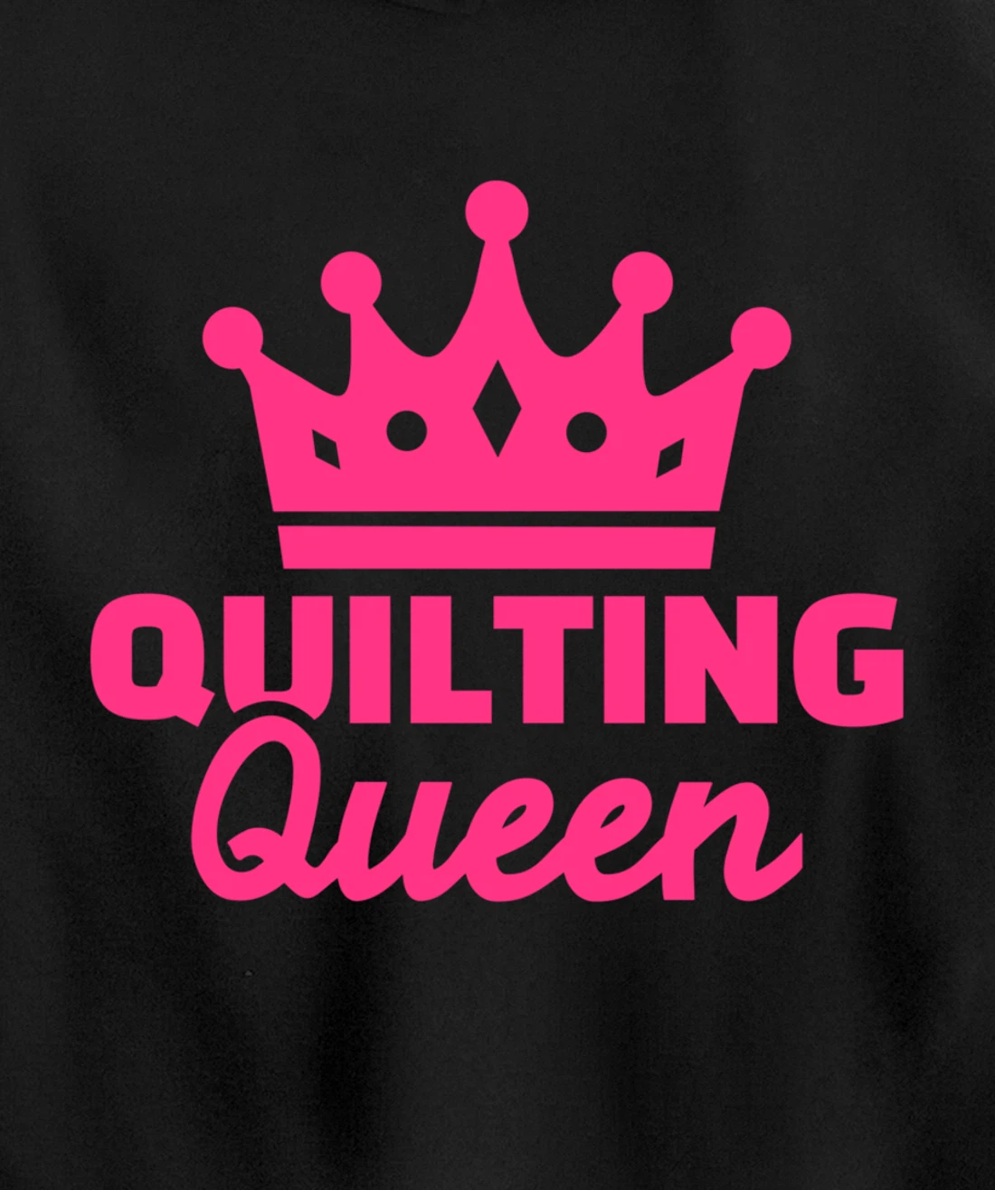 Quilting queen Pullover Hoodie