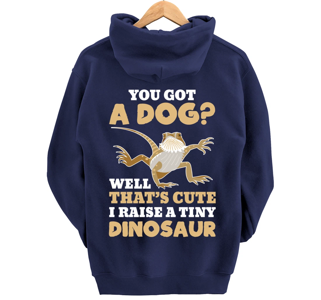 Bearded Dragon Funny Reptile Lizard Lover Gift Pullover Hoodie