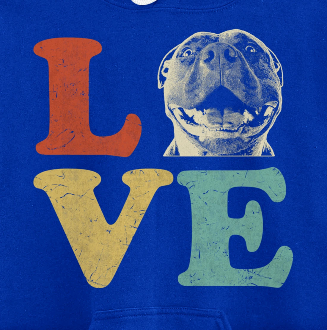 I Love My American Pitbull Terrier Dog Lovers Pullover Hoodie