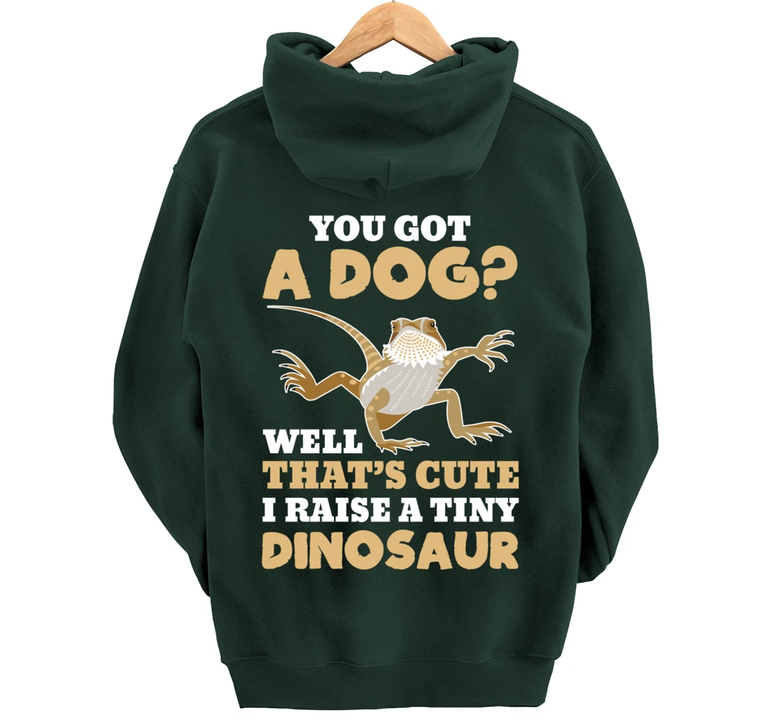 Bearded Dragon Funny Reptile Lizard Lover Gift Pullover Hoodie