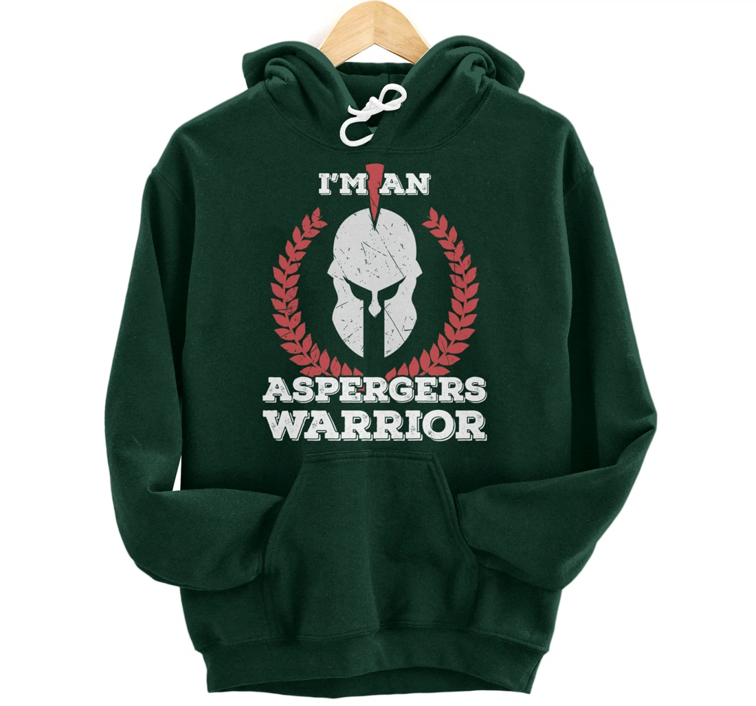 I'm an Aspergers Warrior Asperger Syndrome Awareness Gift Pullover Hoodie