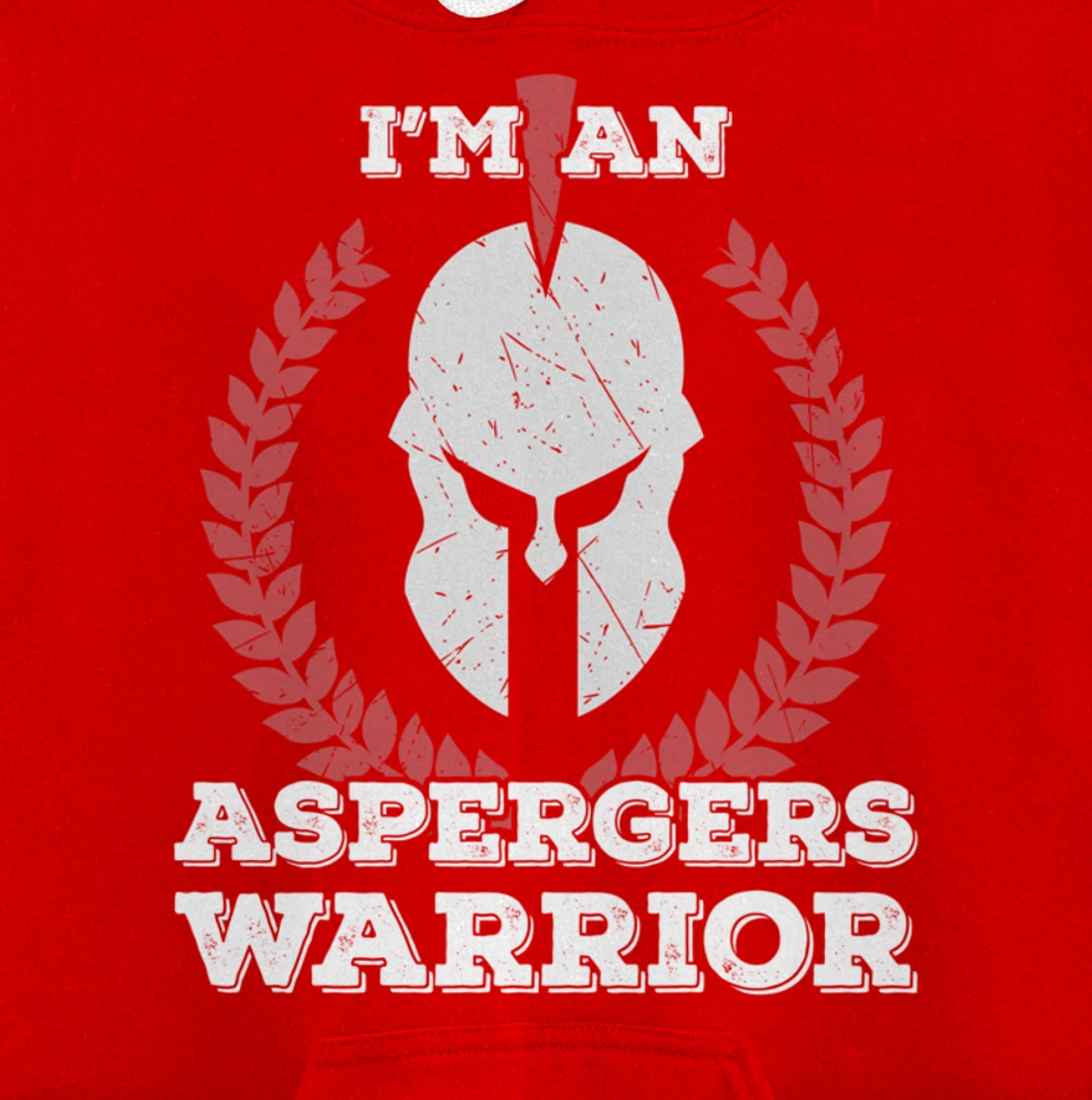 I'm an Aspergers Warrior Asperger Syndrome Awareness Gift Pullover Hoodie