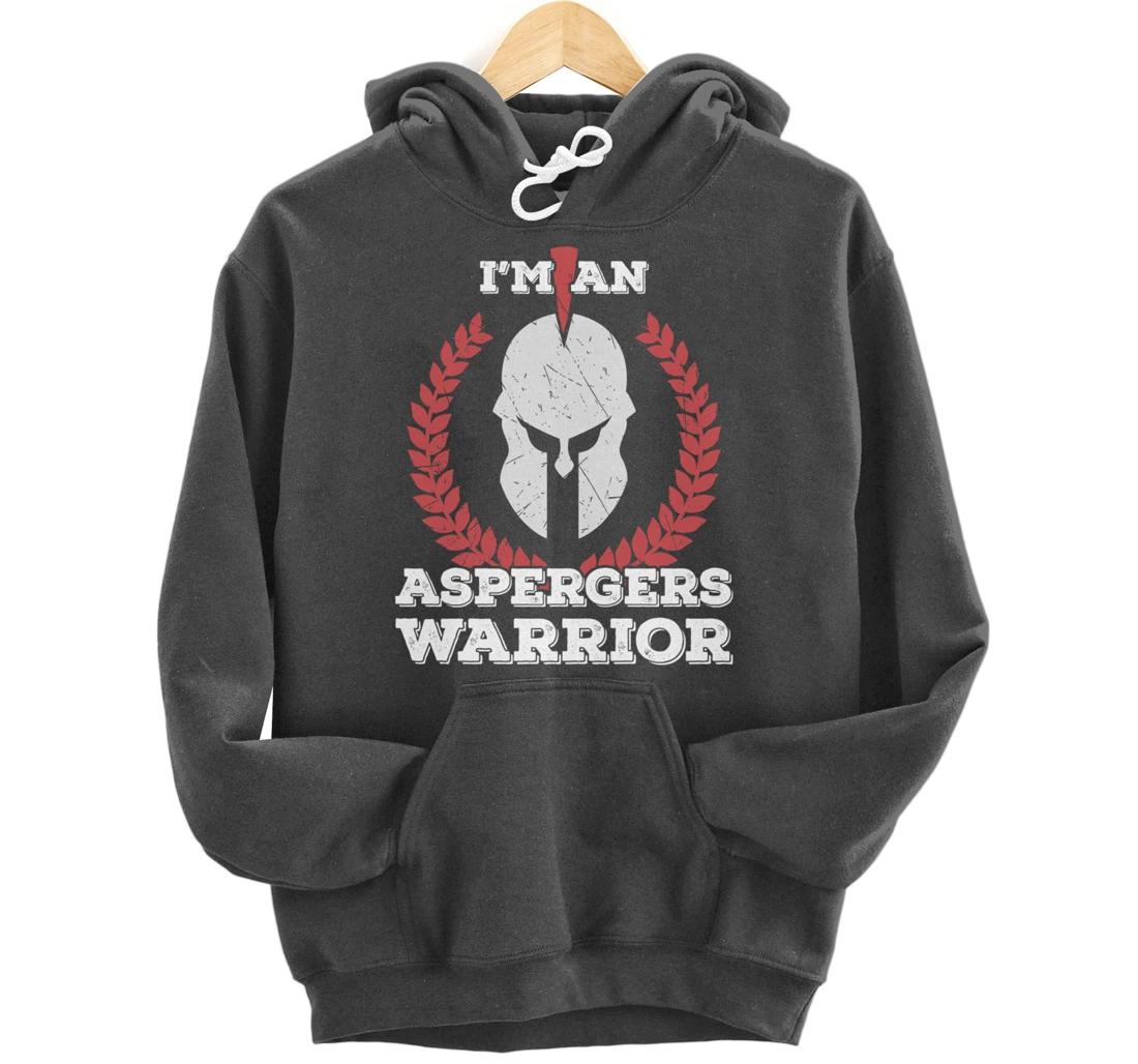 I'm an Aspergers Warrior Asperger Syndrome Awareness Gift Pullover Hoodie