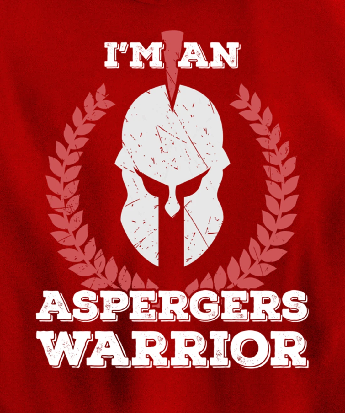 I'm an Aspergers Warrior Asperger Syndrome Awareness Gift Pullover Hoodie