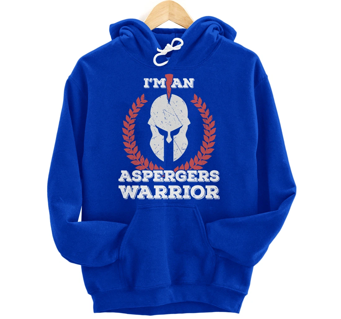 I'm an Aspergers Warrior Asperger Syndrome Awareness Gift Pullover Hoodie