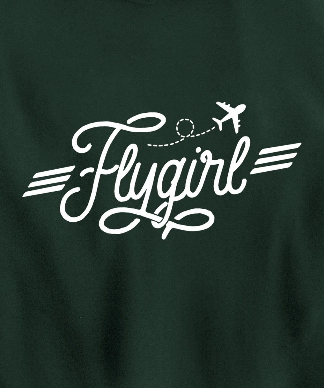 Flygirl Vintage Aviation Shirt Pilot Gift Flight Attendant Pullover Hoodie