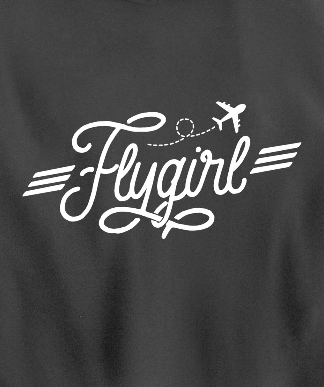Flygirl Vintage Aviation Shirt Pilot Gift Flight Attendant Pullover Hoodie