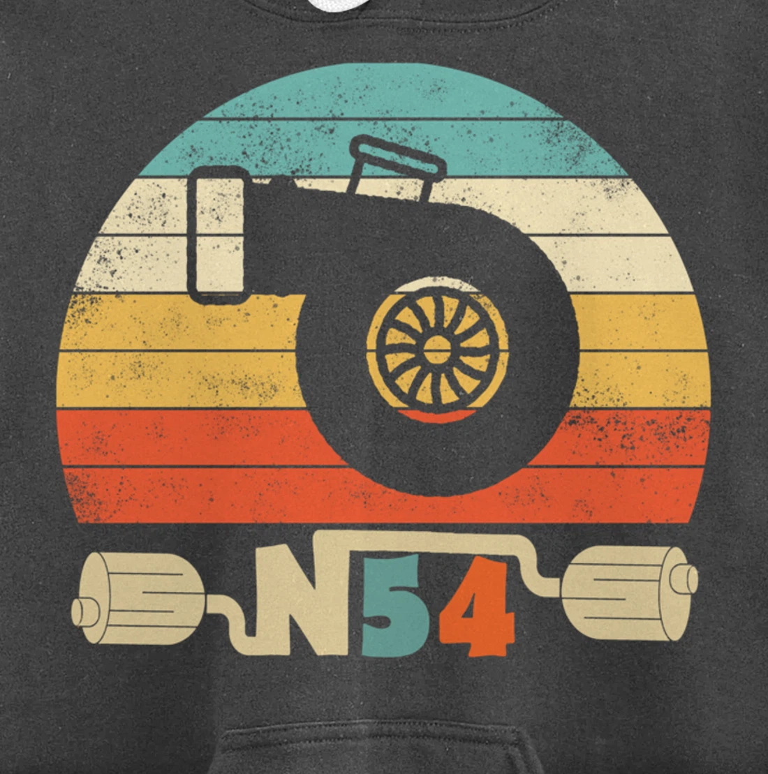 N54 biturbo Vintage design gift Pullover Hoodie