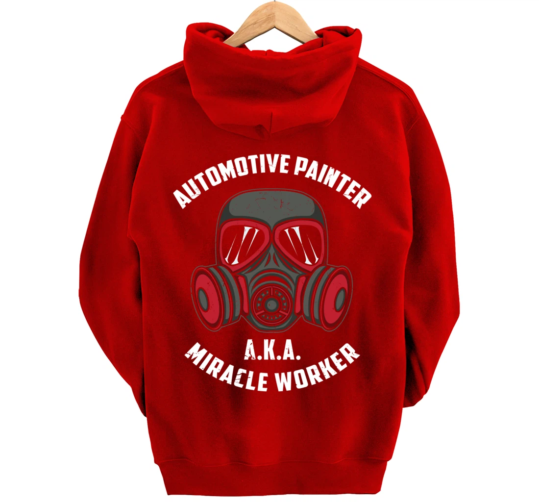 Auto Car Painter Automobile Painter Paint Cars Pullover Hoodie