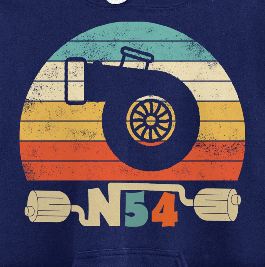 N54 biturbo Vintage design gift Pullover Hoodie