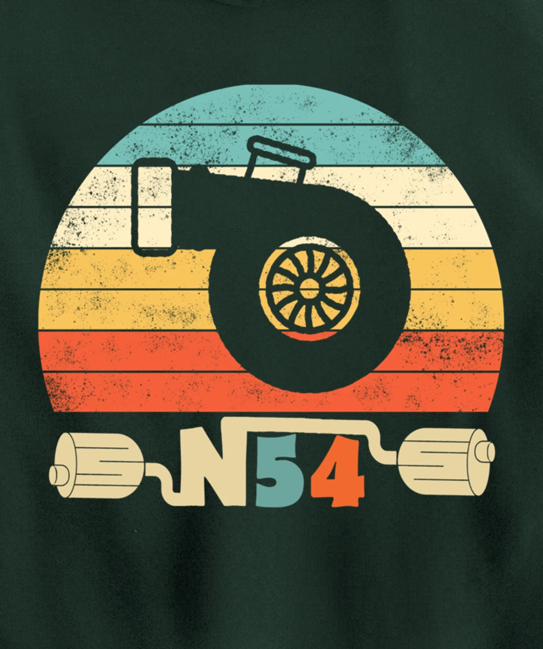 N54 biturbo Vintage design gift Pullover Hoodie