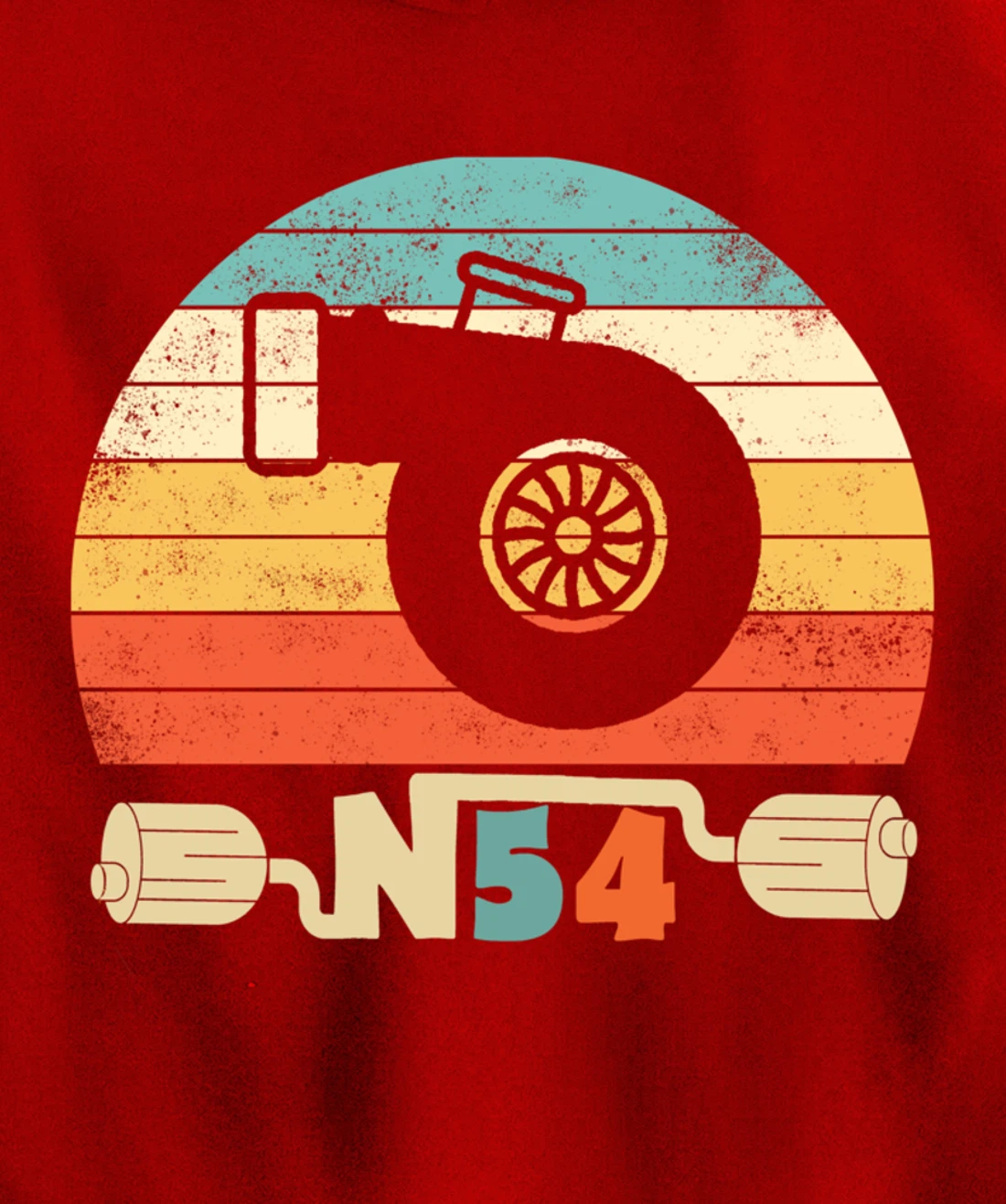N54 biturbo Vintage design gift Pullover Hoodie
