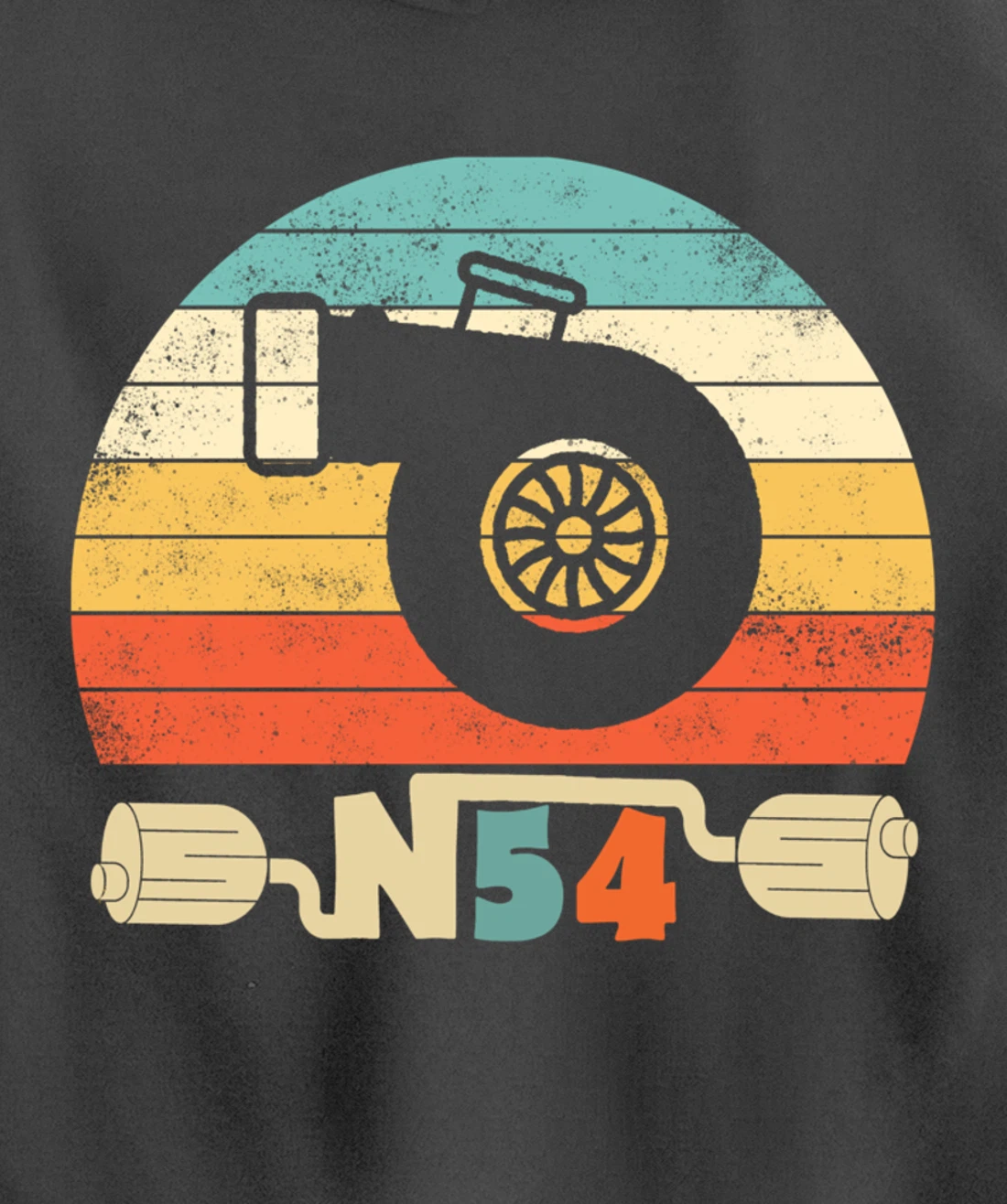 N54 biturbo Vintage design gift Pullover Hoodie