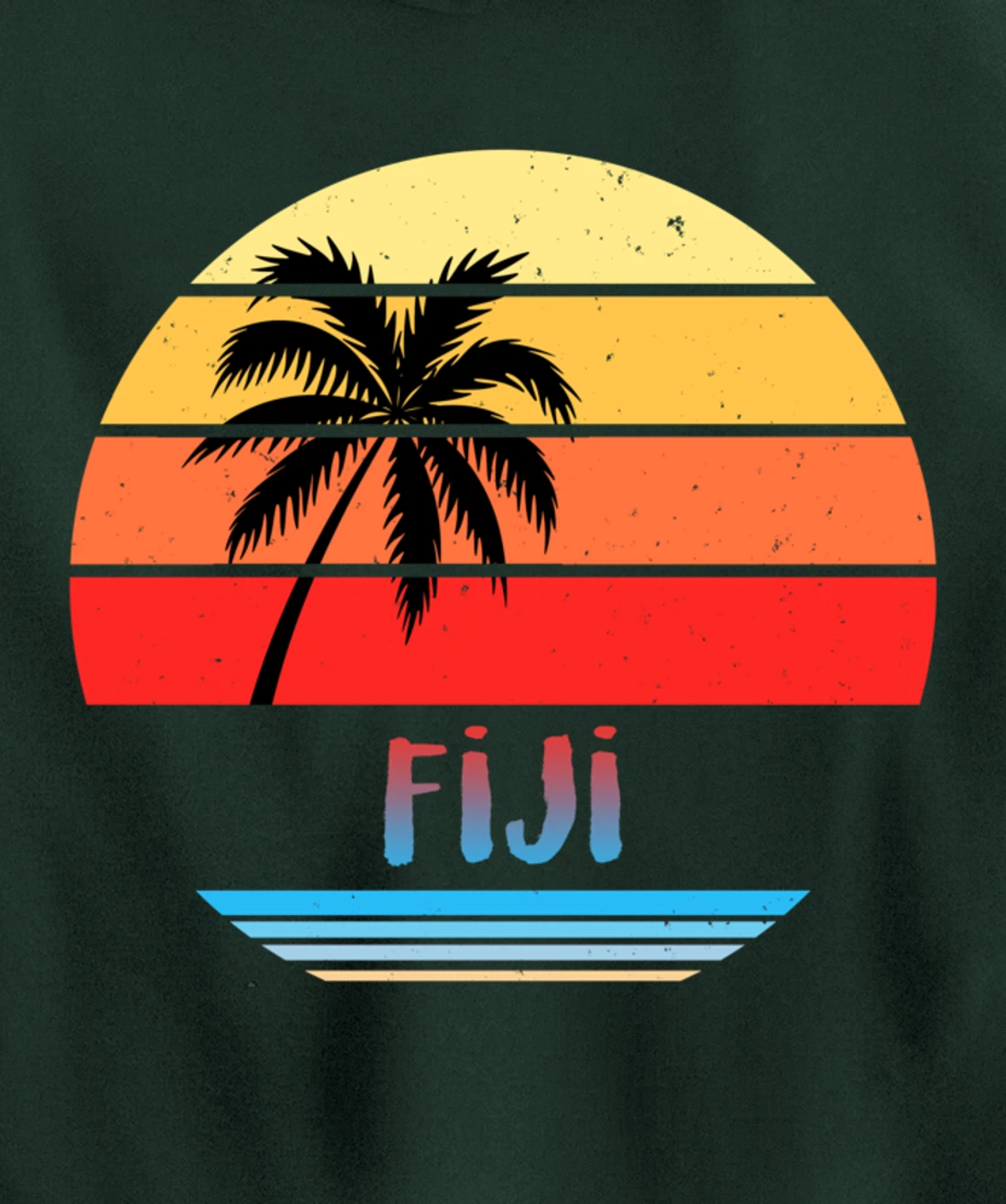 Fiji Fiji Pullover Hoodie