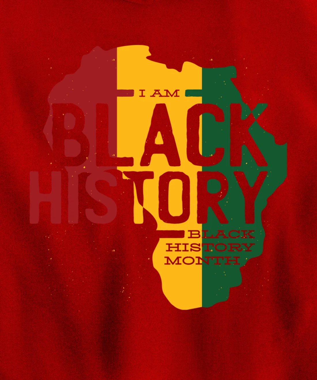 I AM BLACK HISTORY BLACK HISTORY MONTH Pullover Hoodie