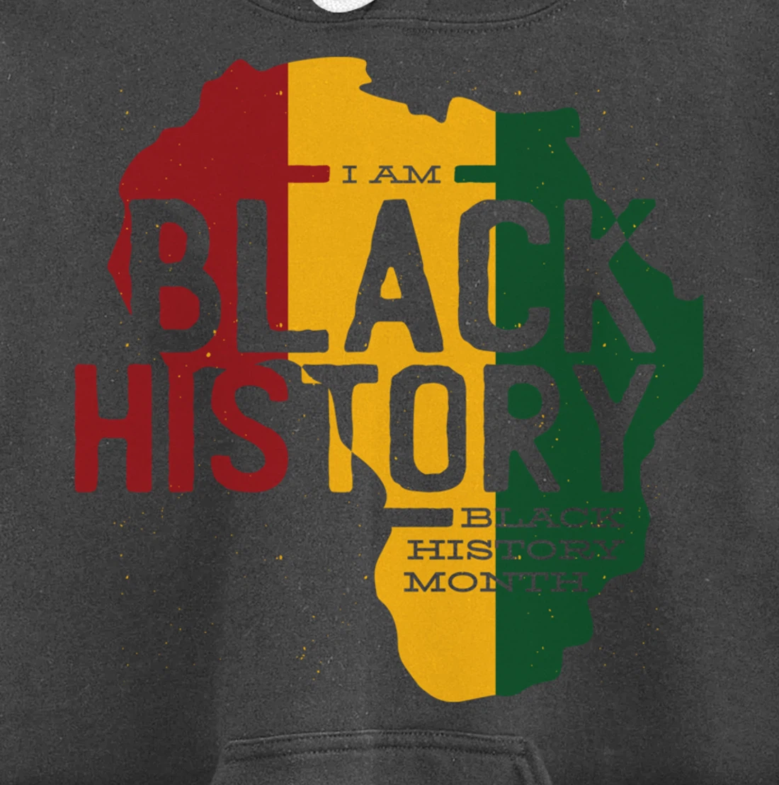 I AM BLACK HISTORY BLACK HISTORY MONTH Pullover Hoodie