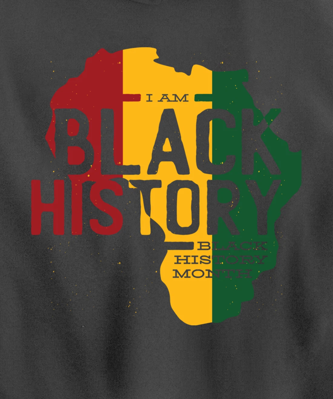 I AM BLACK HISTORY BLACK HISTORY MONTH Pullover Hoodie