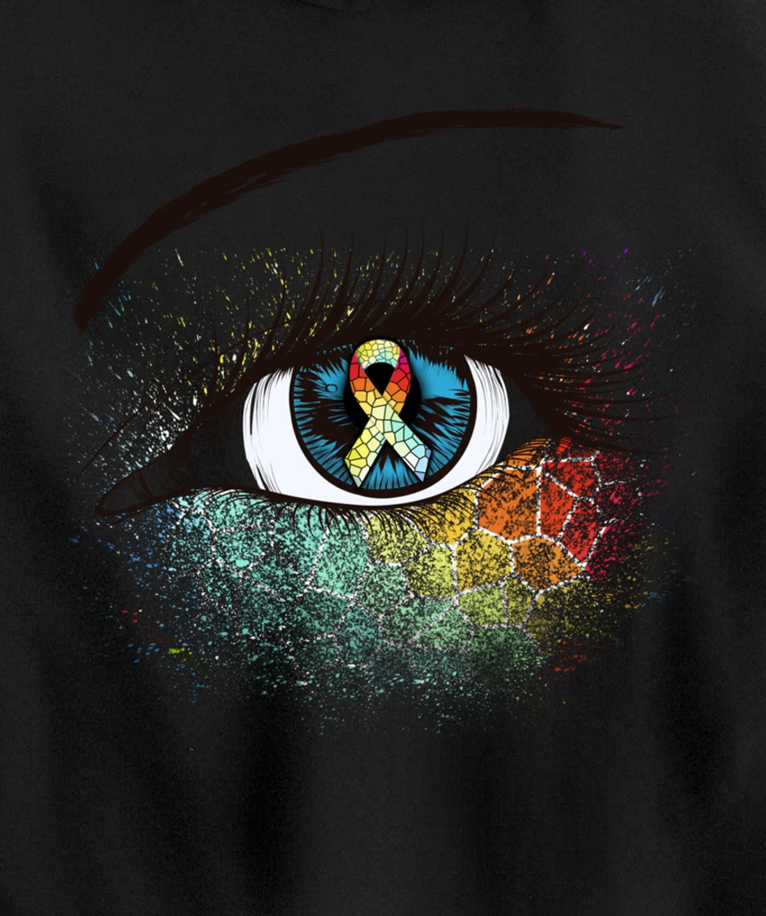 Dissociative Identity Disorder DID MPD Awareness Pullover Hoodie