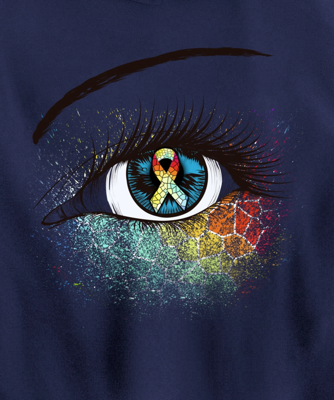 Dissociative Identity Disorder DID MPD Awareness Pullover Hoodie