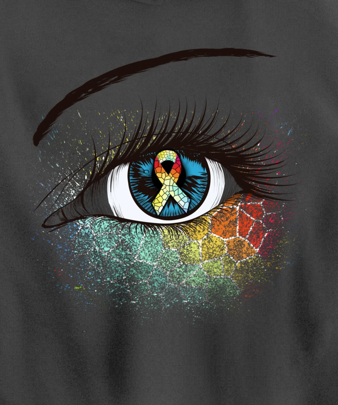 Dissociative Identity Disorder DID MPD Awareness Pullover Hoodie