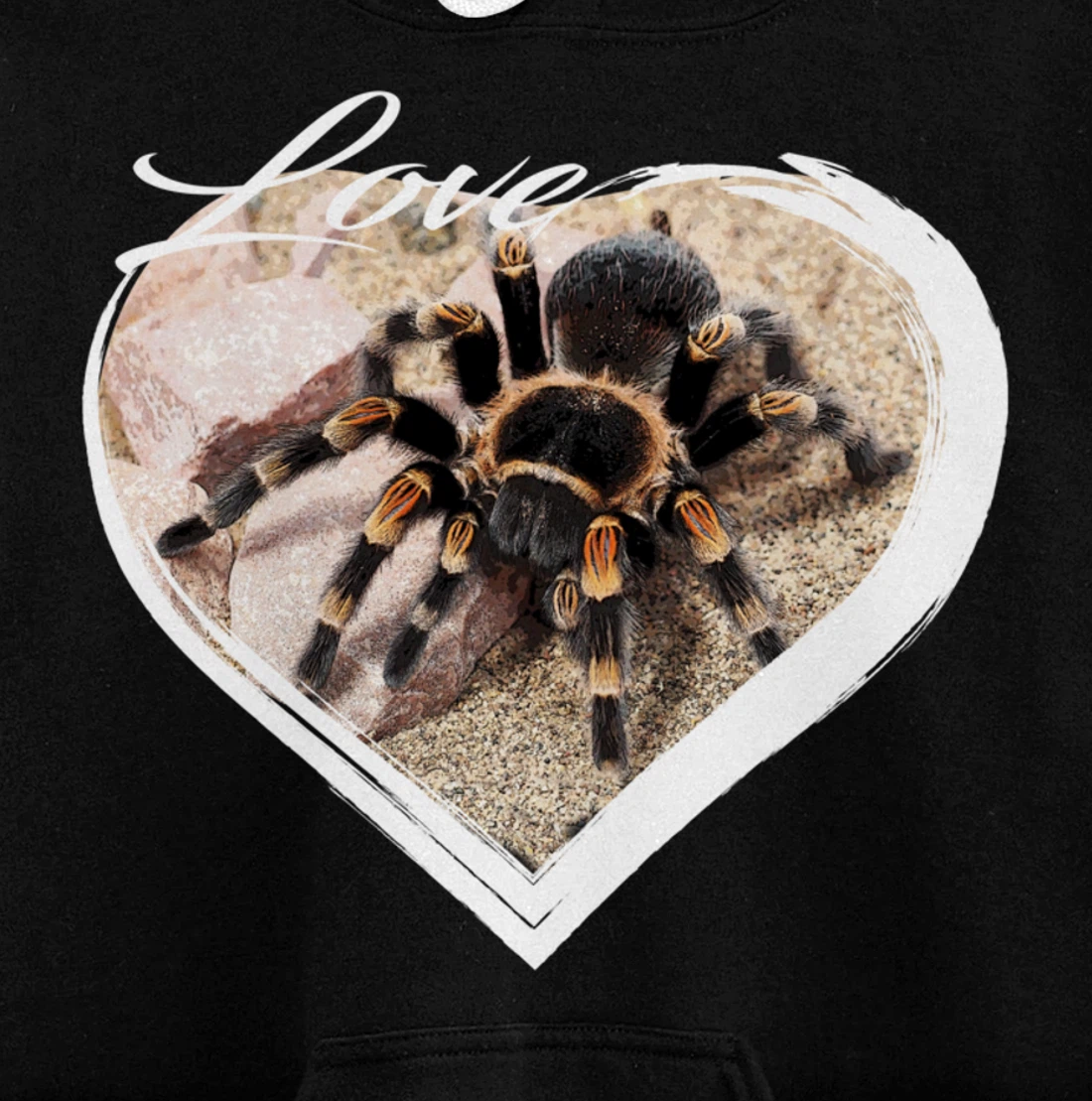Love Tarantula Lover Hairy Spiders Pullover Hoodie