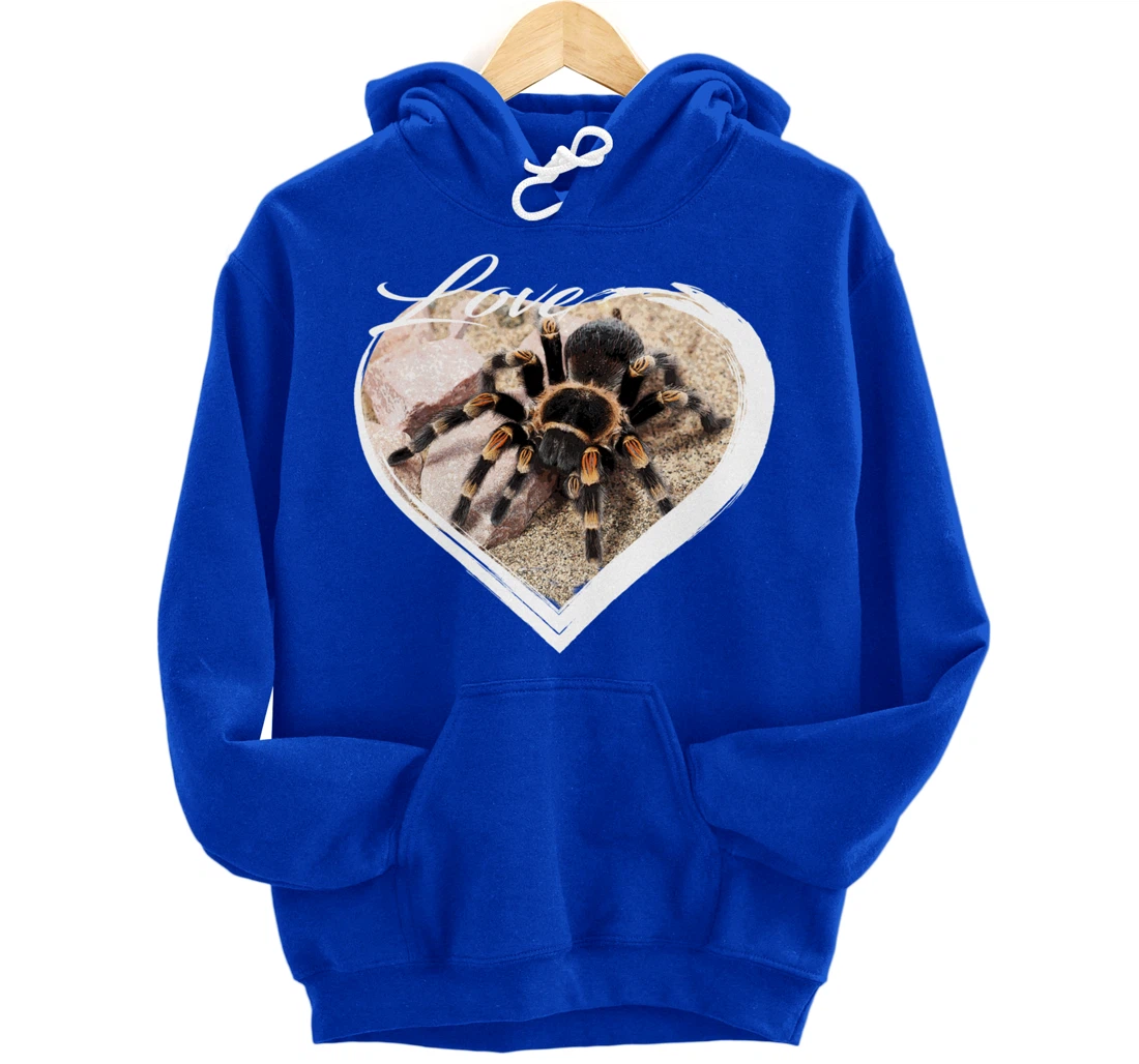 Love Tarantula Lover Hairy Spiders Pullover Hoodie