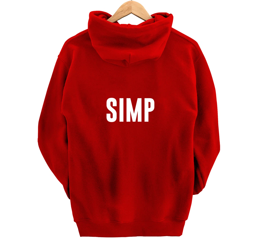 SIMP funny eboy nation meme simping Pullover Hoodie