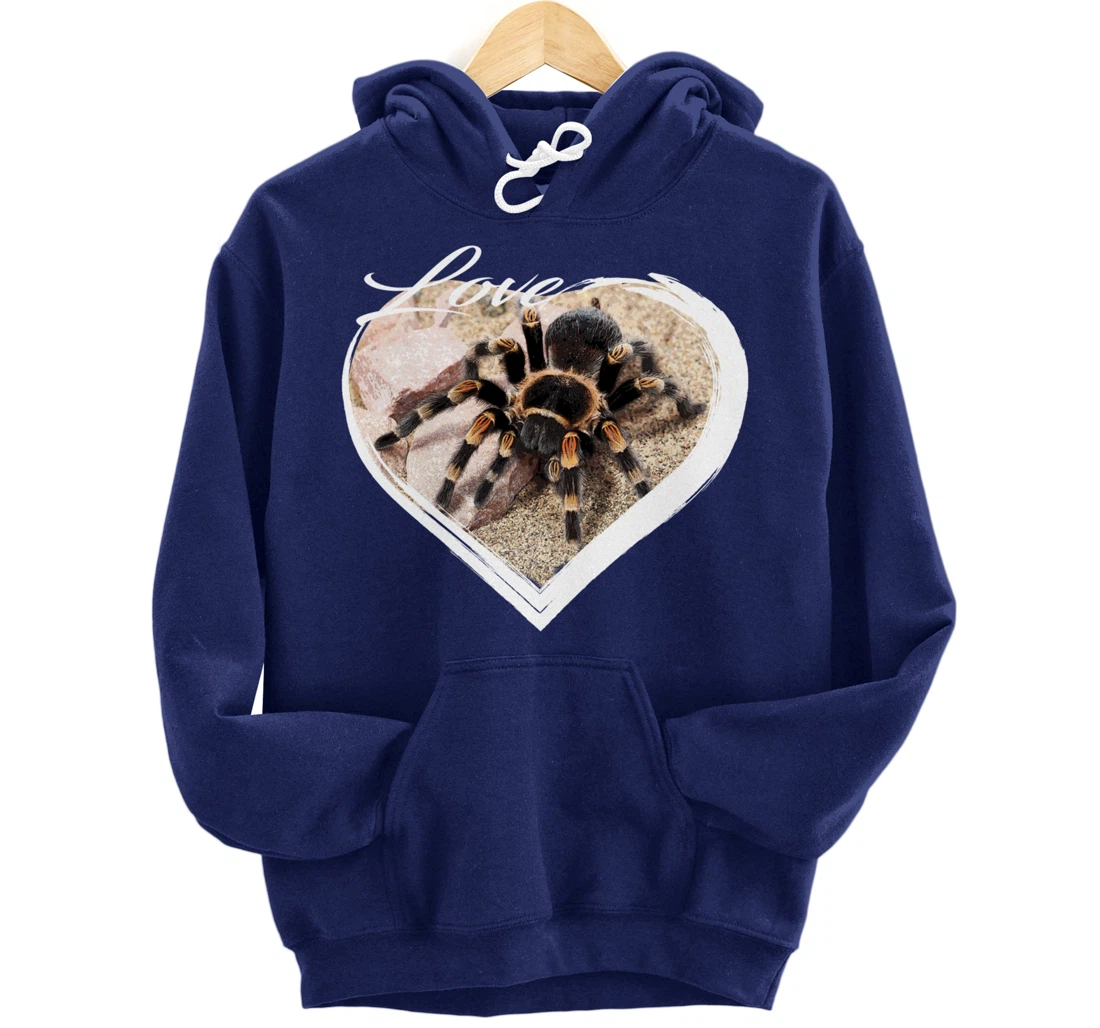 Love Tarantula Lover Hairy Spiders Pullover Hoodie