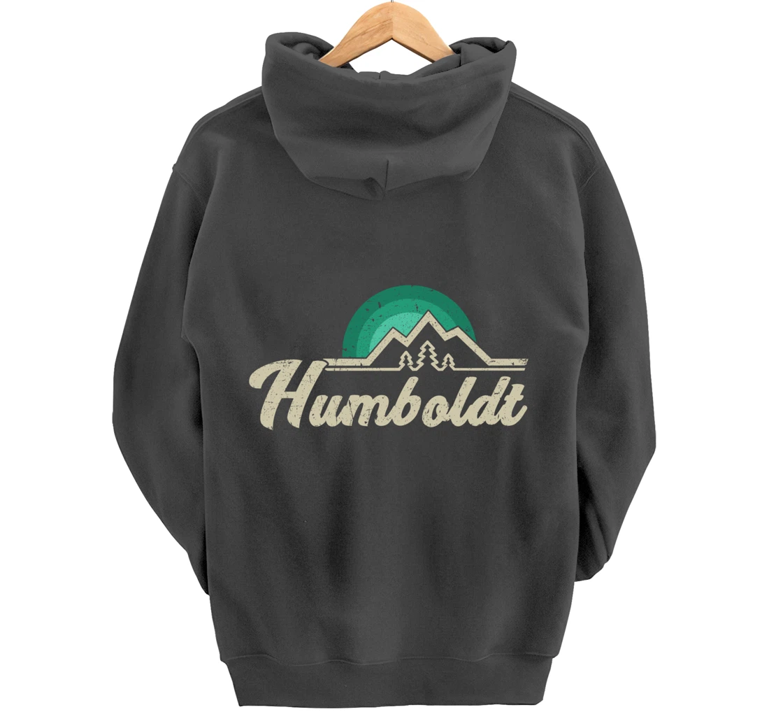 Humboldt California retro vintage gift idea Pullover Hoodie