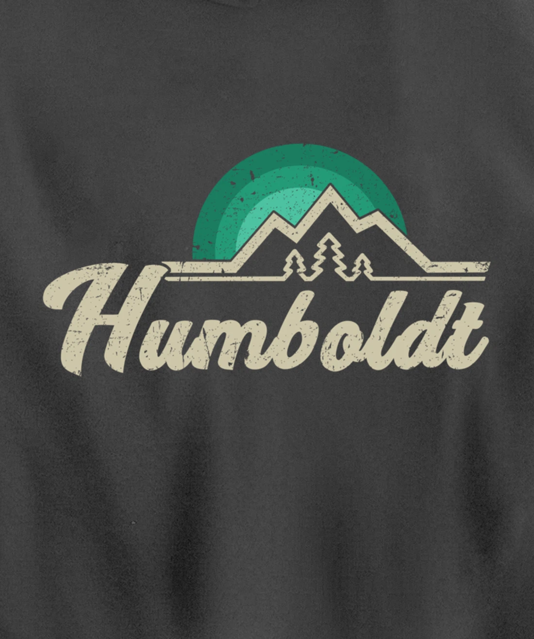 Humboldt California retro vintage gift idea Pullover Hoodie