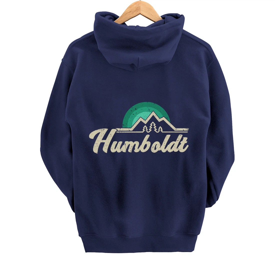 Humboldt California retro vintage gift idea Pullover Hoodie