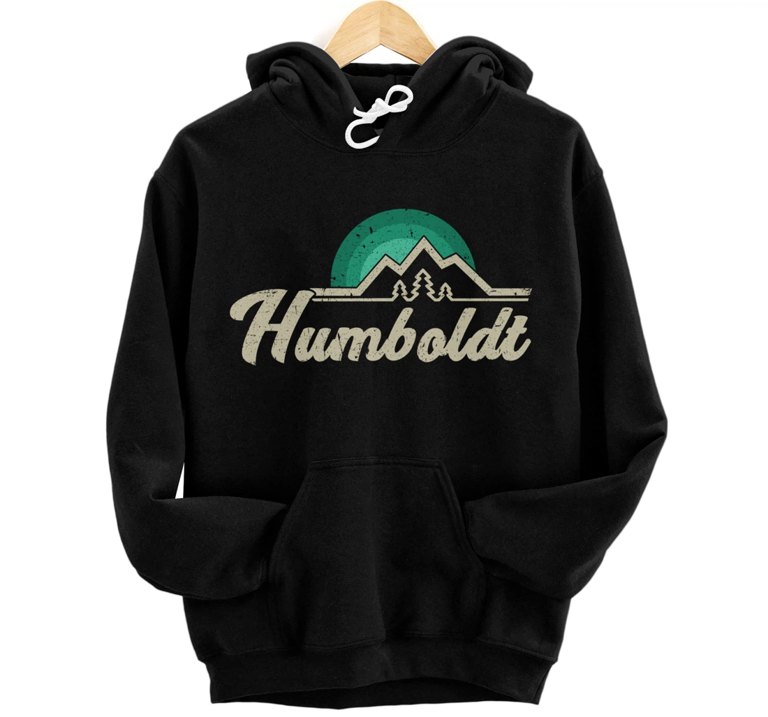 Humboldt California retro vintage gift idea Pullover Hoodie