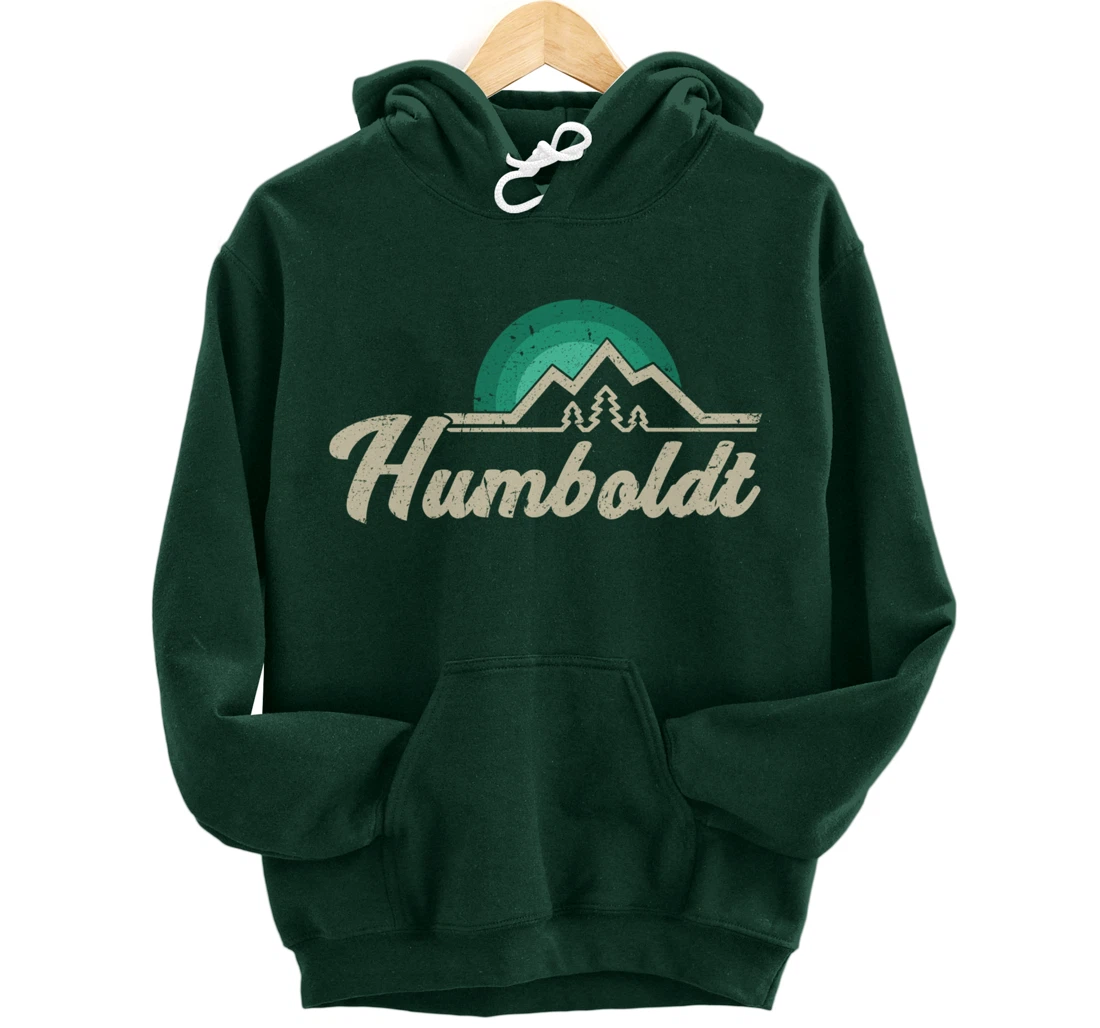 Humboldt California retro vintage gift idea Pullover Hoodie