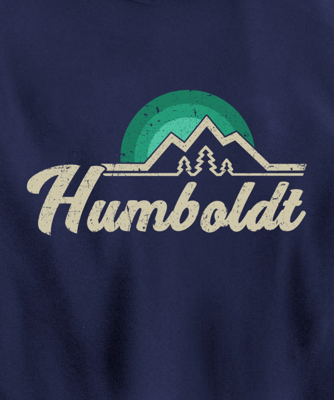 Humboldt California retro vintage gift idea Pullover Hoodie