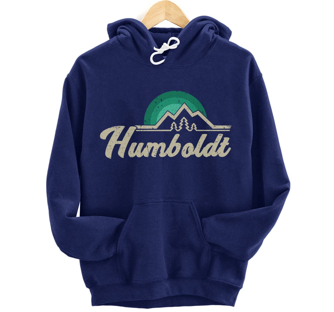 Humboldt California retro vintage gift idea Pullover Hoodie