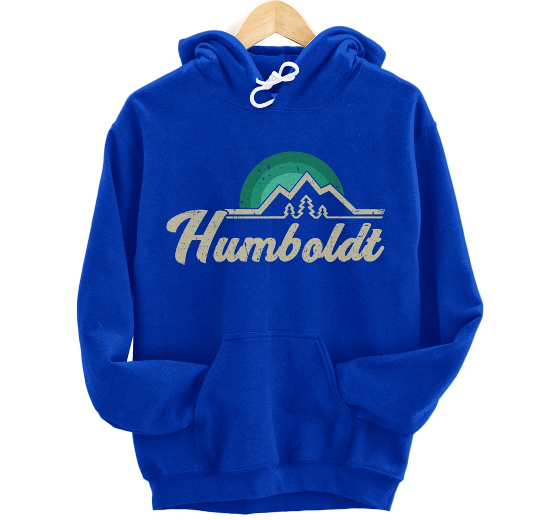 Humboldt California retro vintage gift idea Pullover Hoodie